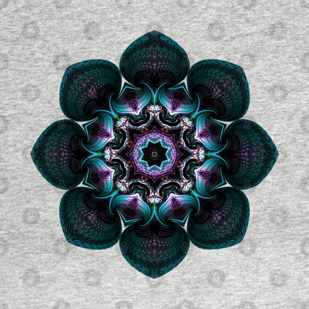 Fractal Mandala by Manafold